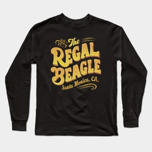 Distressed The regal beagle santa monica Long Sleeve T-Shirt
